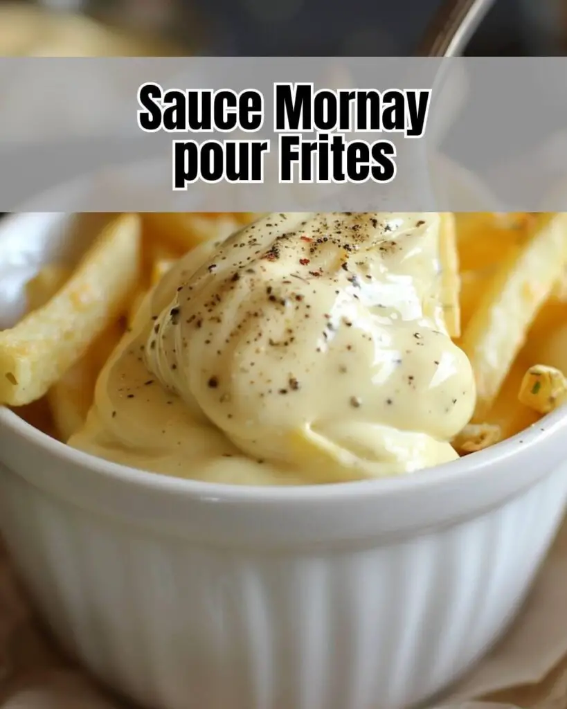 Sauce Mornay pour Frites: Une Délice Crémeuse au Fromage