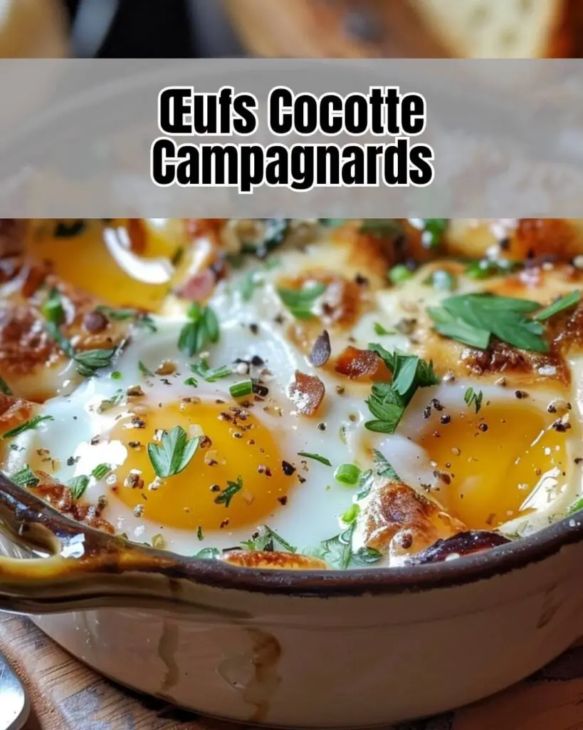 Œufs Cocotte Campagnards: A Rustic Delight