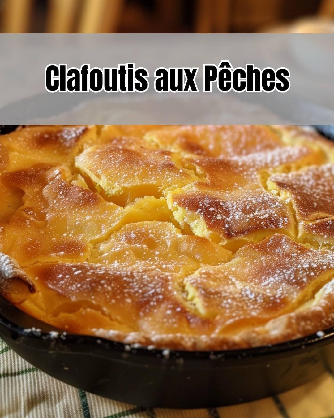 Clafoutis aux Pêches: A Delightful French Dessert