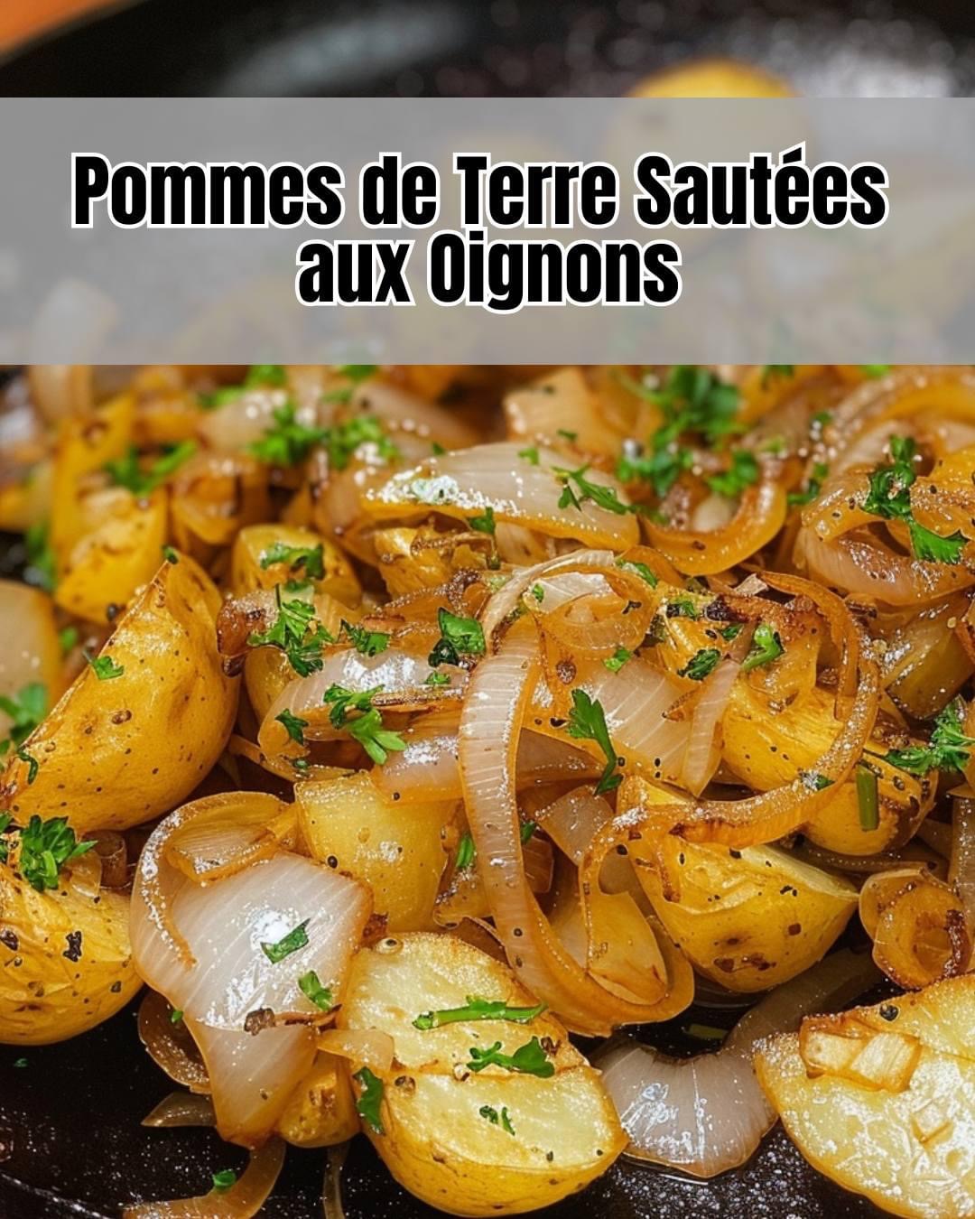 Recette de Pommes de Terre Sautées aux Oignons Caramélisés