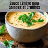Sauce légère pour salades et crudités