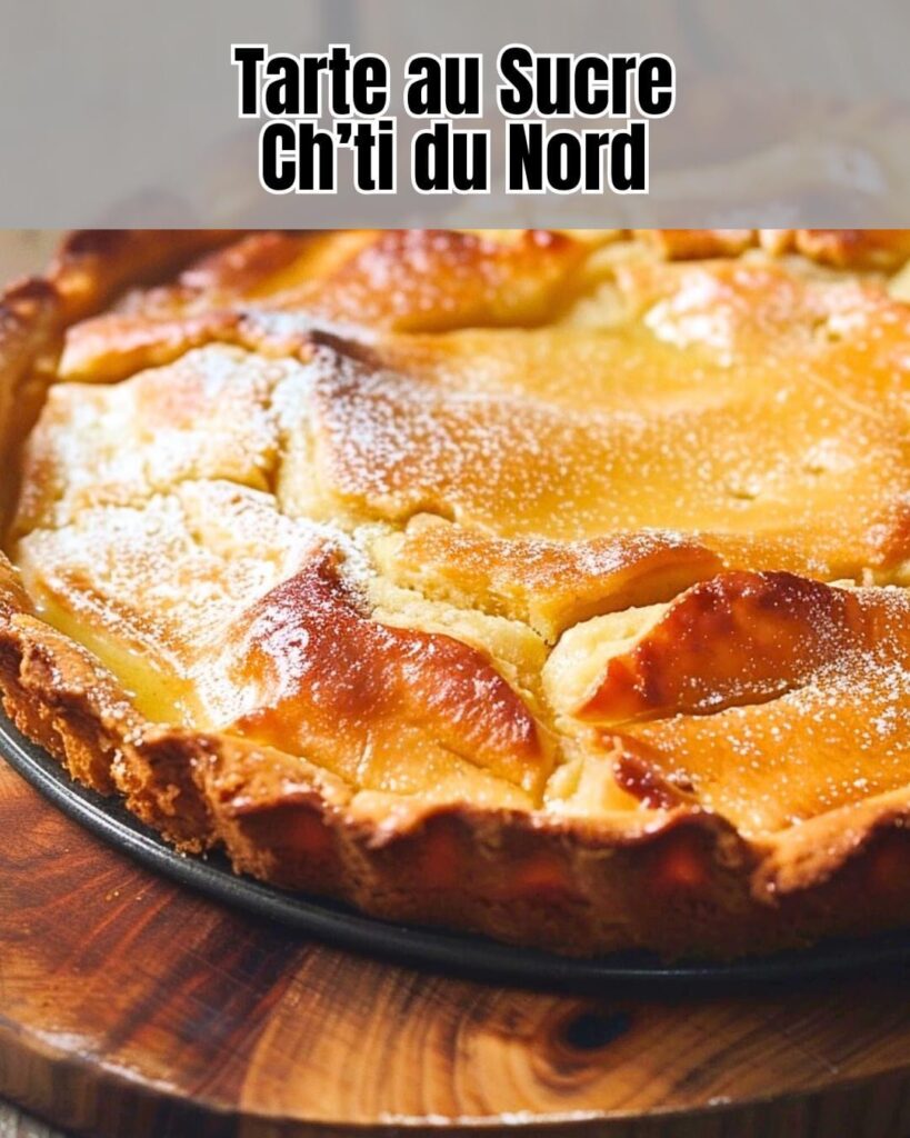 Tarte au Sucre Ch’ti du Nord