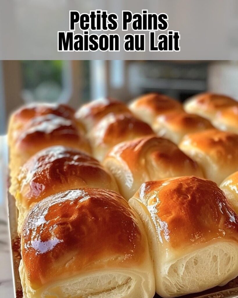 Délicieux Petits Pains Maison au Lait