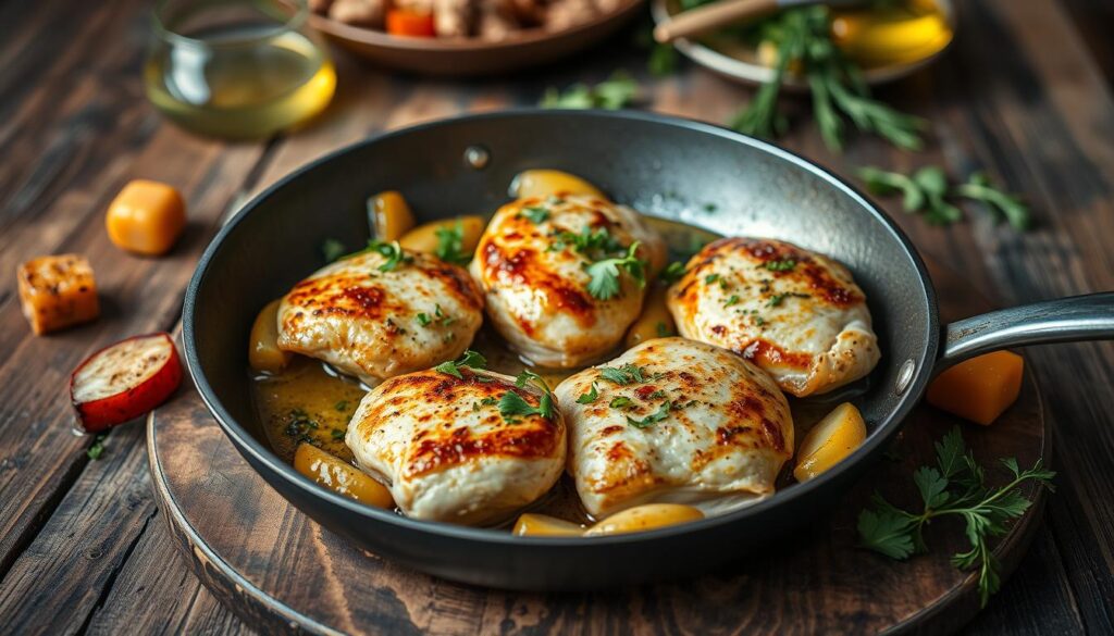 Temps De Cuisson Médaillon De Poulet à La Poêle Aiguillette de poulet à la poêle : recette facile