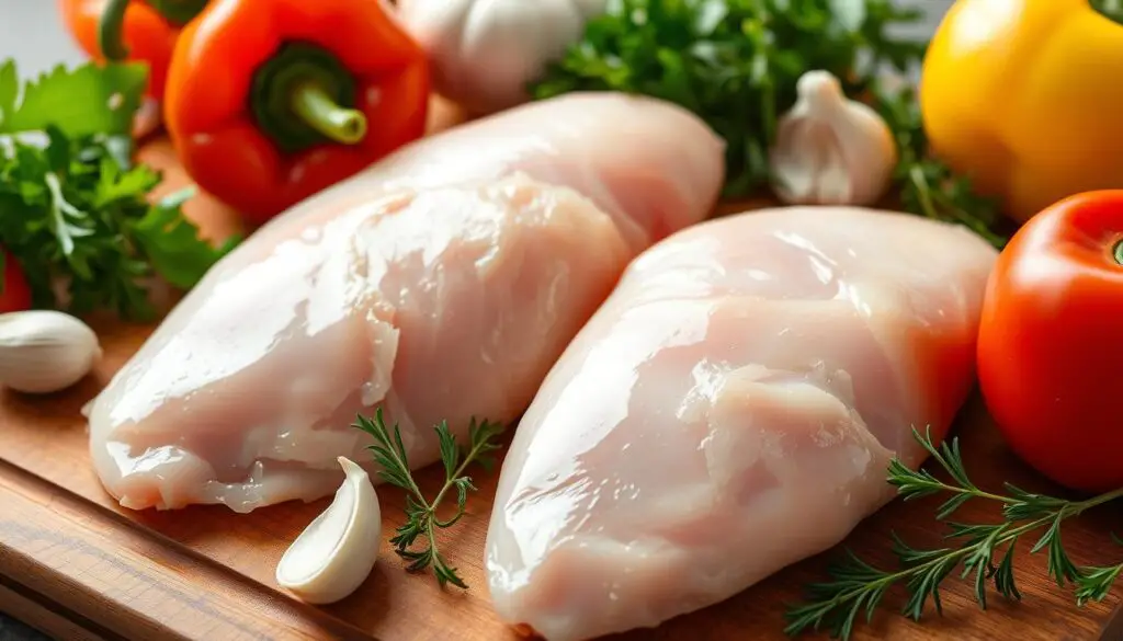 blancs de poulet