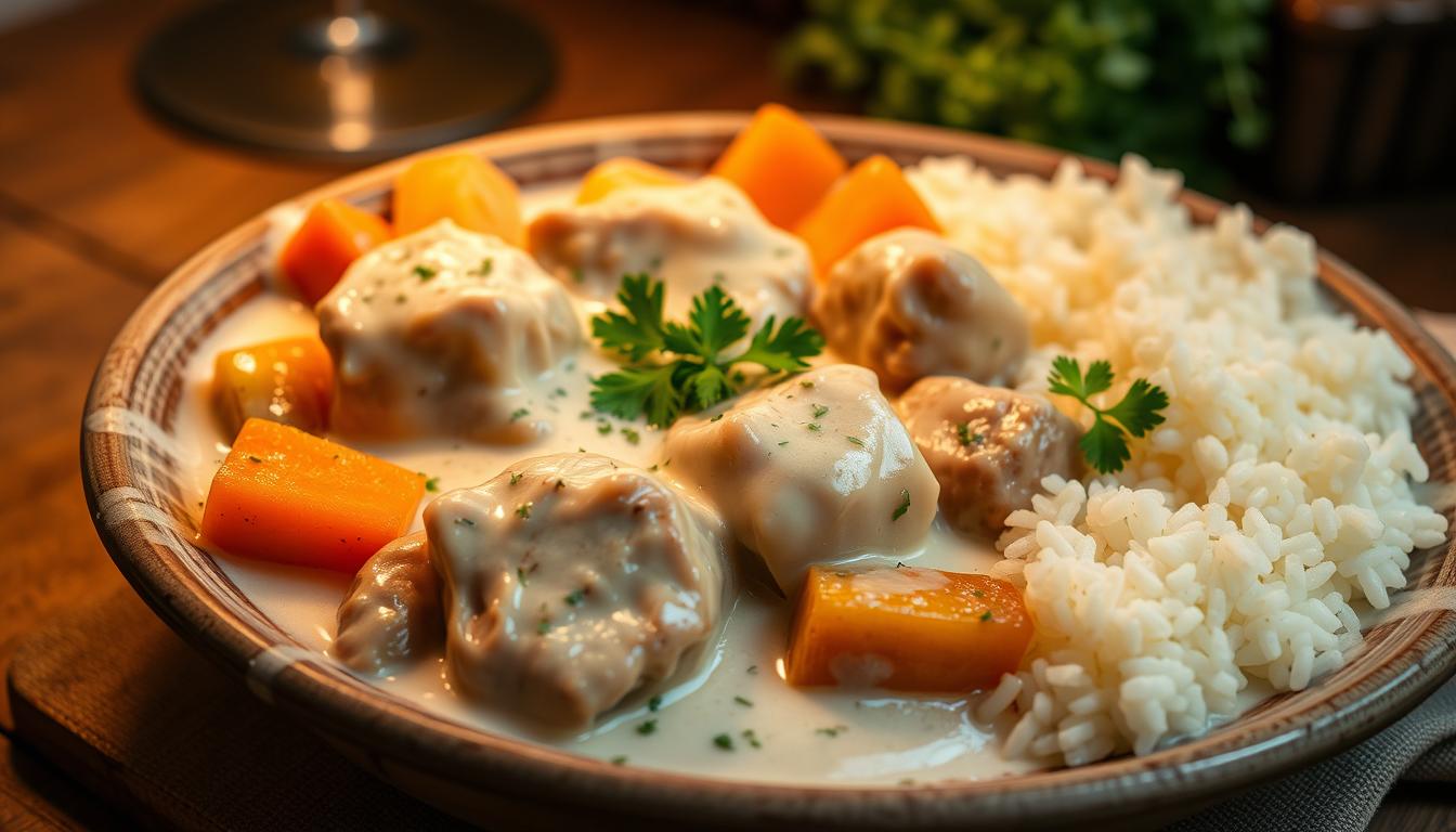 blanquette de veau à l ancienne cookeo
