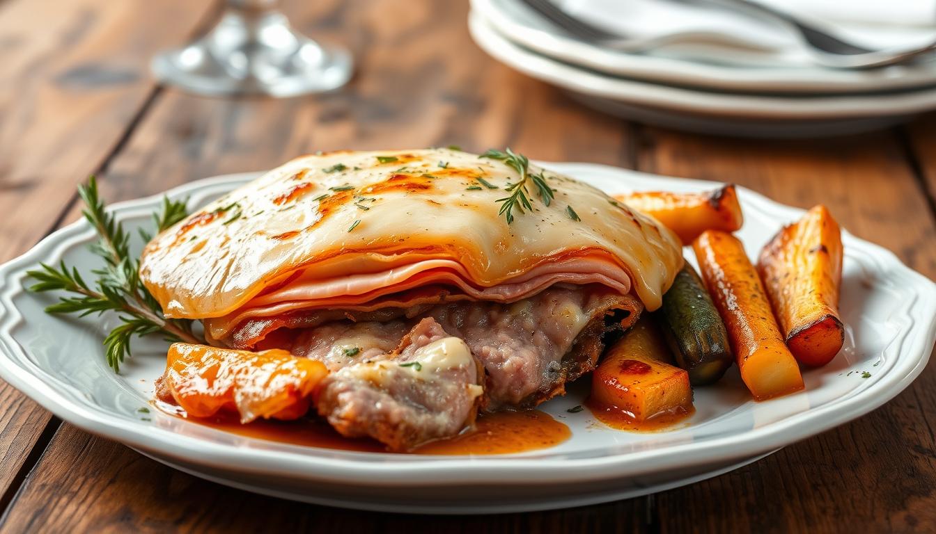 Escalope de veau jambon fromage au four — free download
