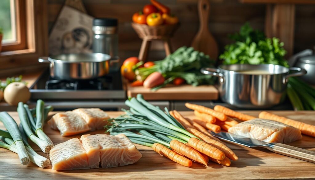 étapes préparation blanquette