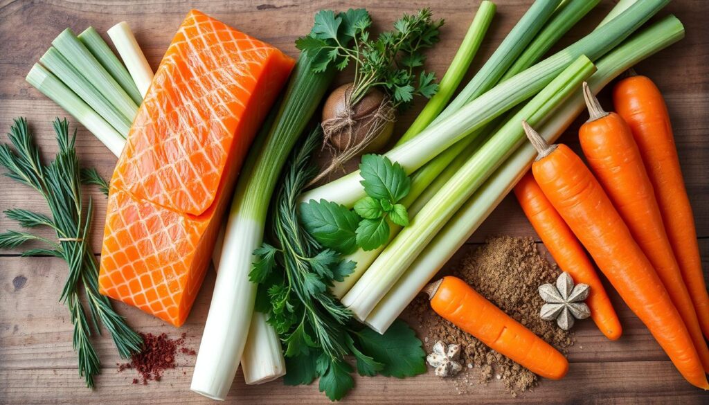 ingrédients blanquette saumon