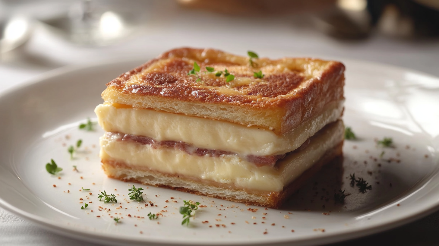 Croque-Monsieur Montagnard au Fromage Fondant