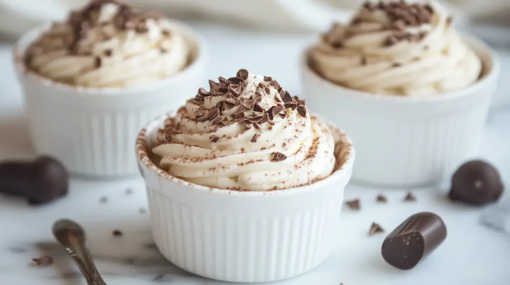 Douceur de Mousse au Chocolat Blanc et Mascarpone