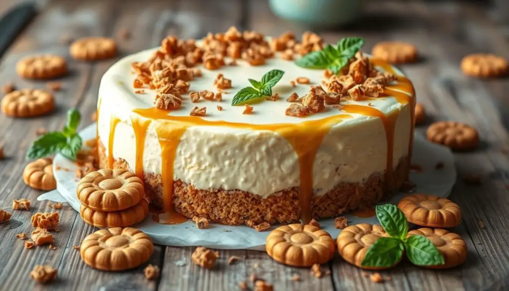 Cheesecake sans cuisson aux speculoos