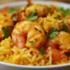 riz crevette curry