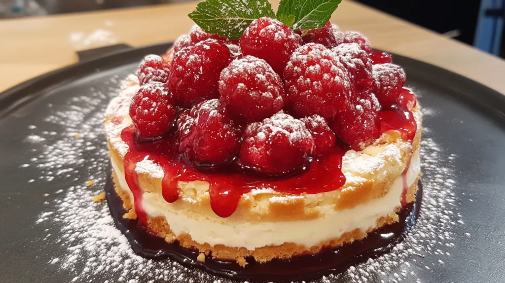cheesecake framboise sans cuisson