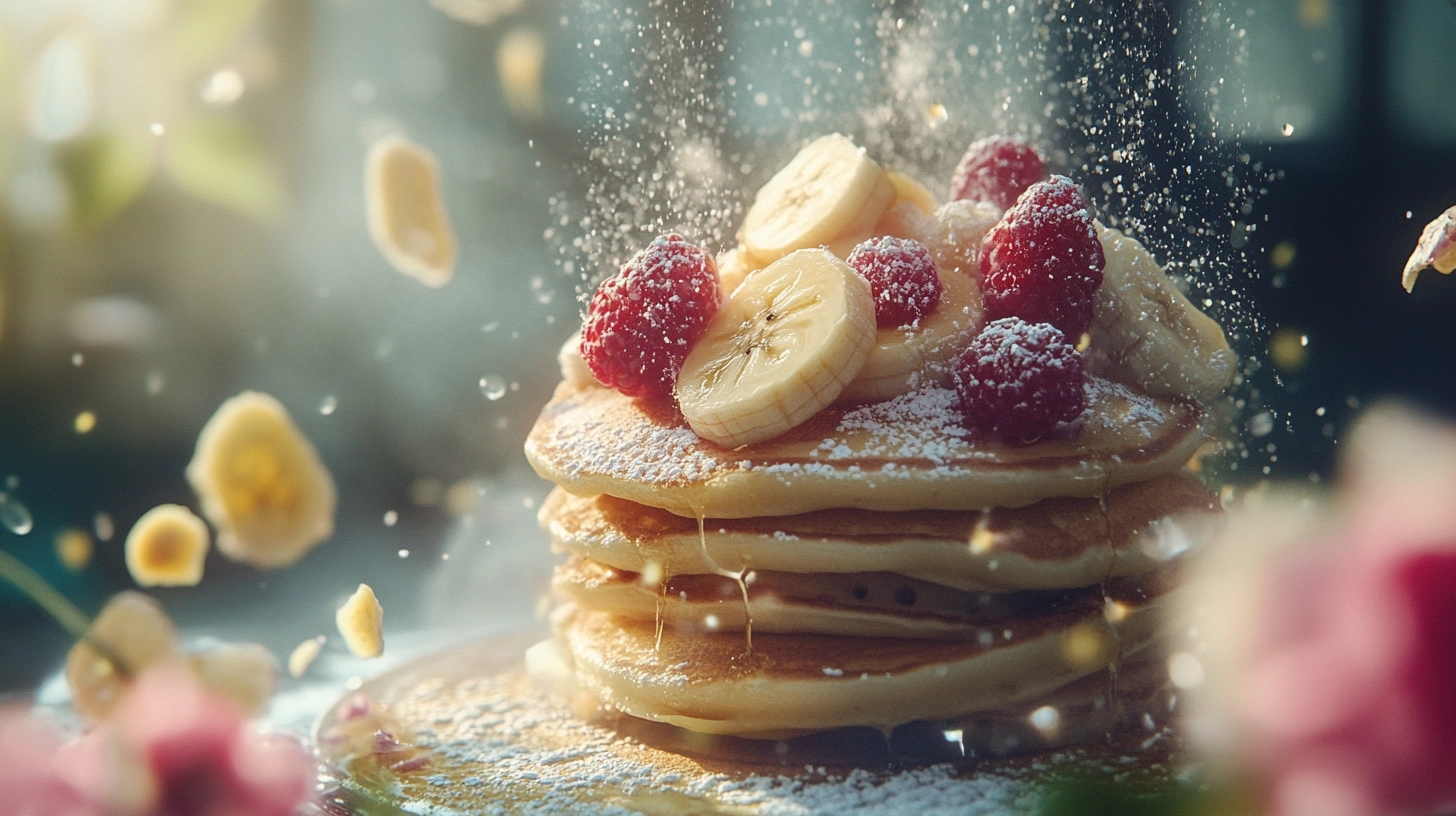 pancake banane