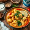 poulet au curry au lait de coco