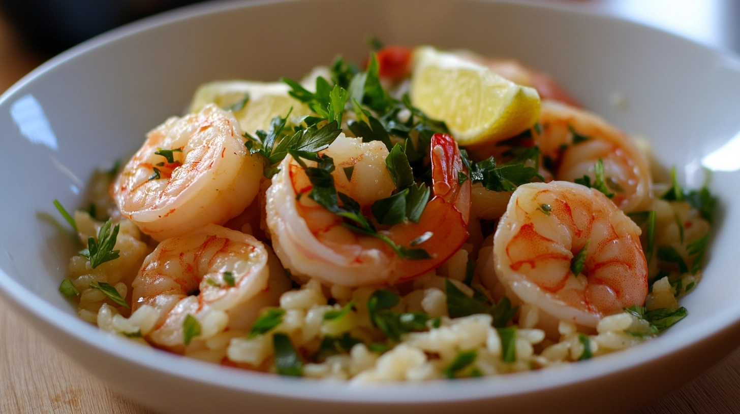 recettes avec crevettes