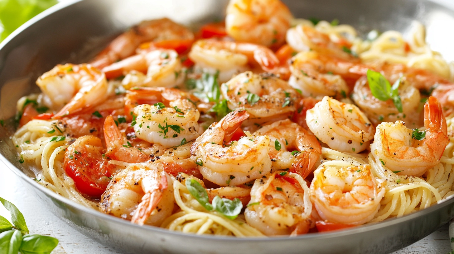 recettes avec crevettes