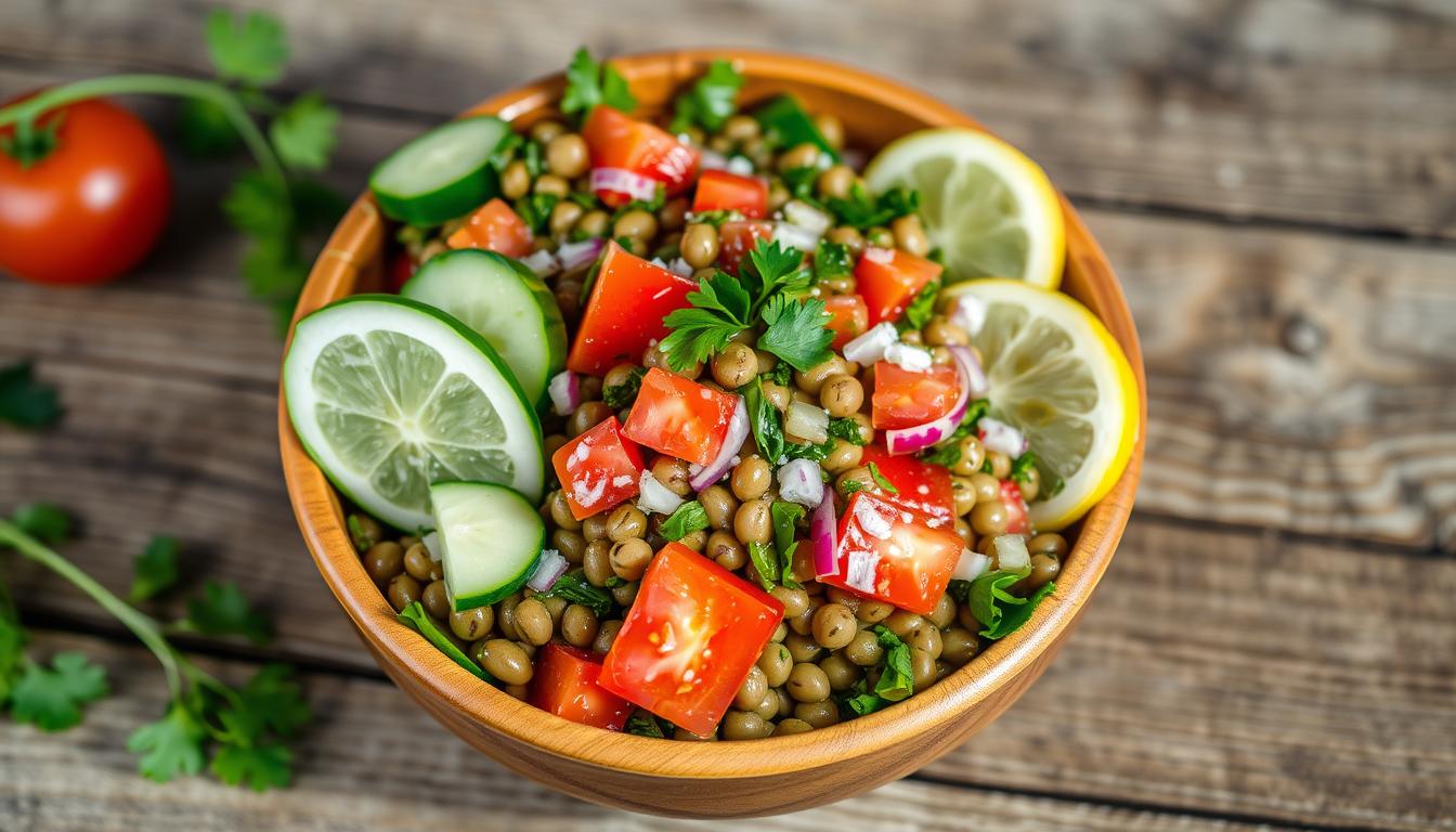 Salade Aux Lentilles Vertes