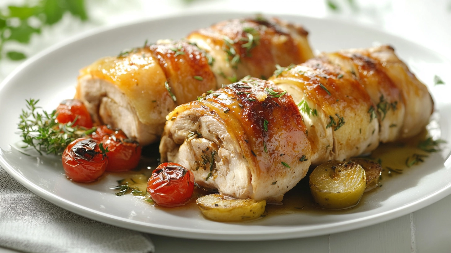 wrap poulet chaud