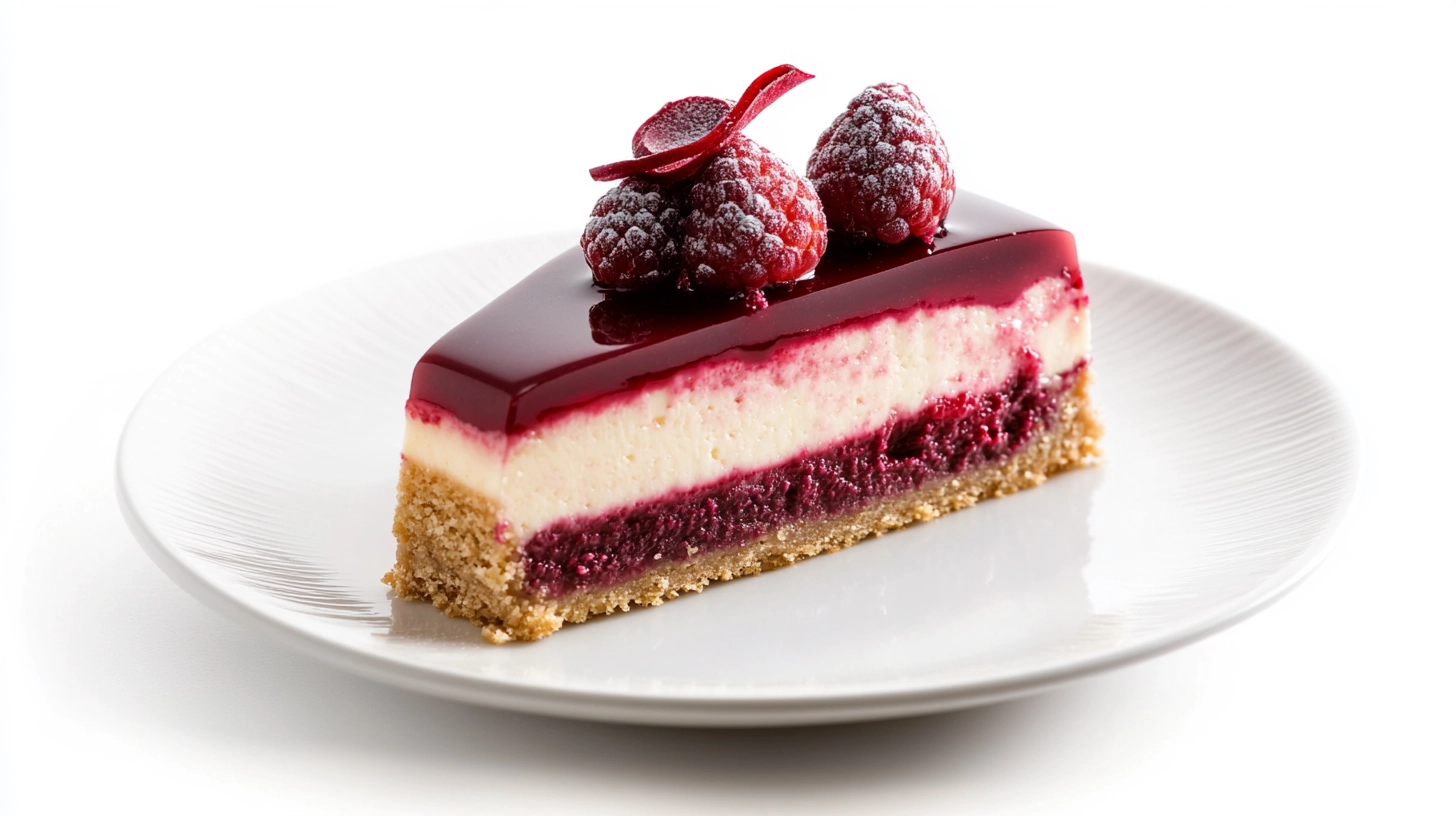 cheesecake pistache framboise