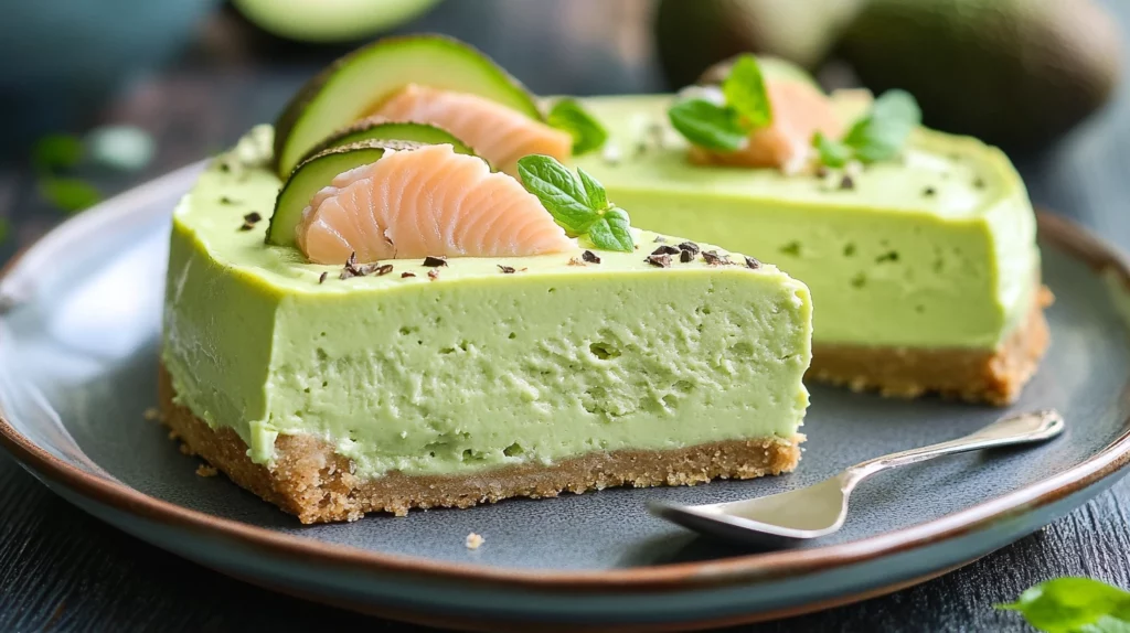 cheesecake saumon avocat