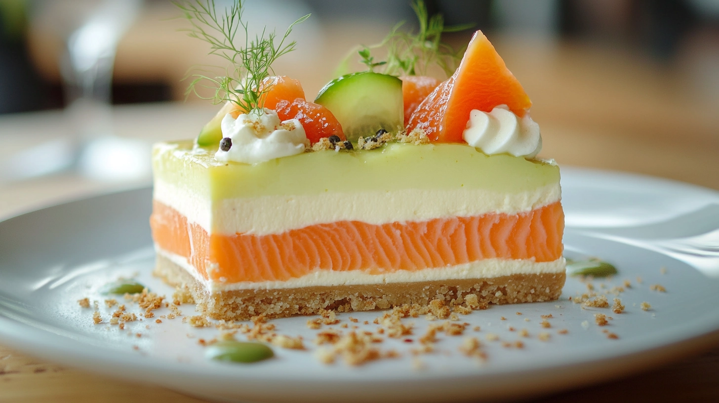 cheesecake saumon avocat