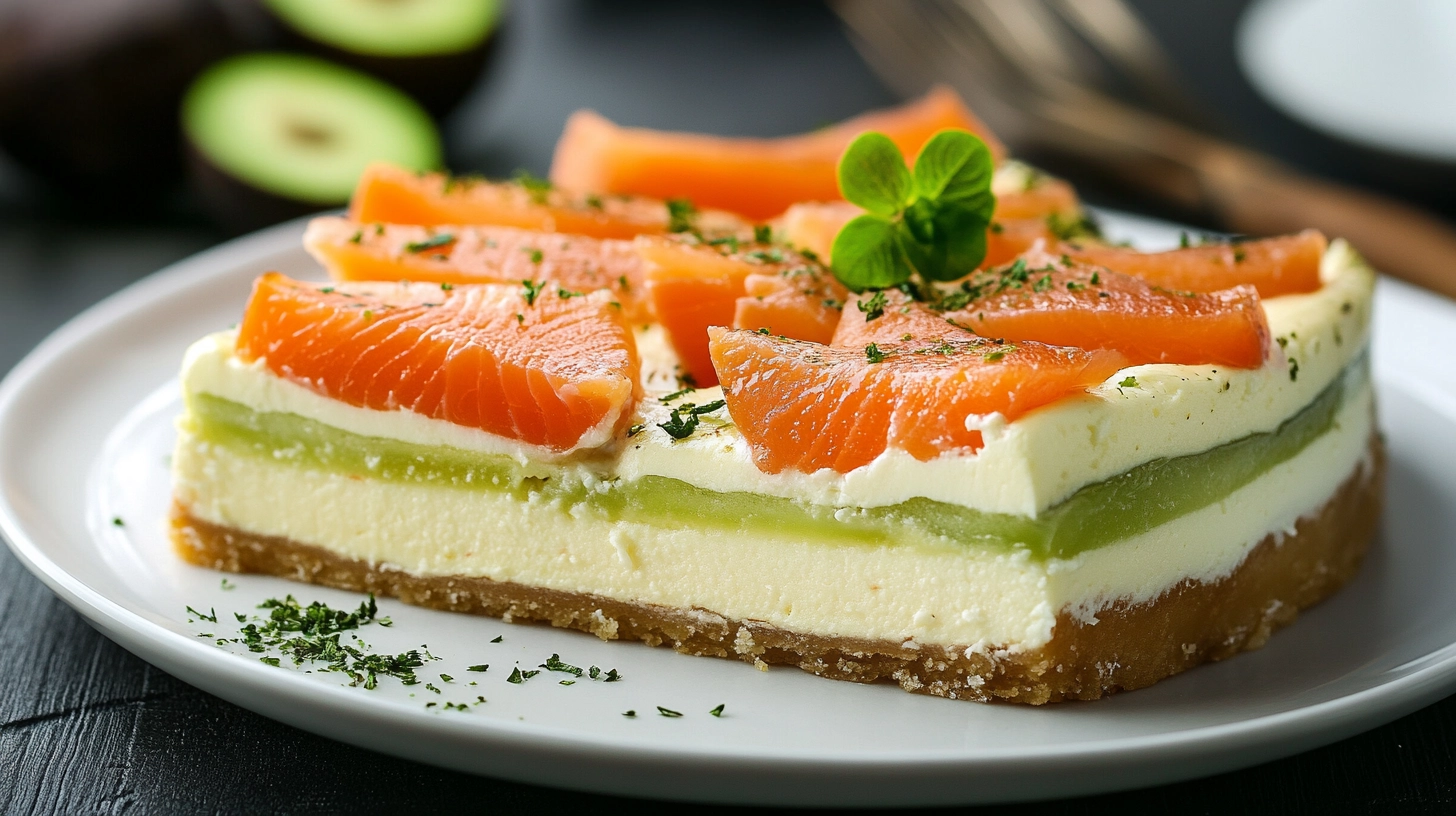 cheesecake saumon avocat