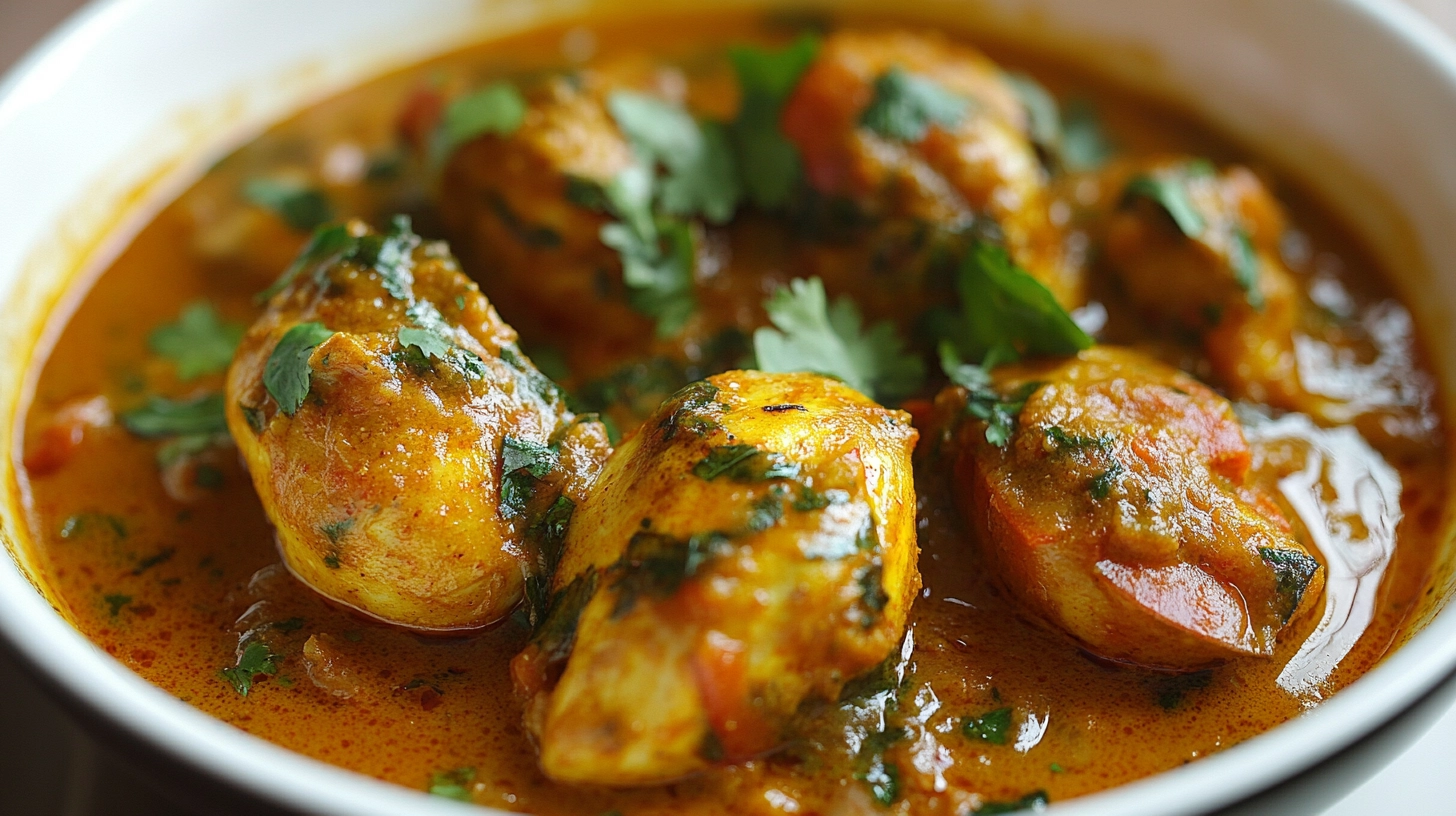 moules sauce curry