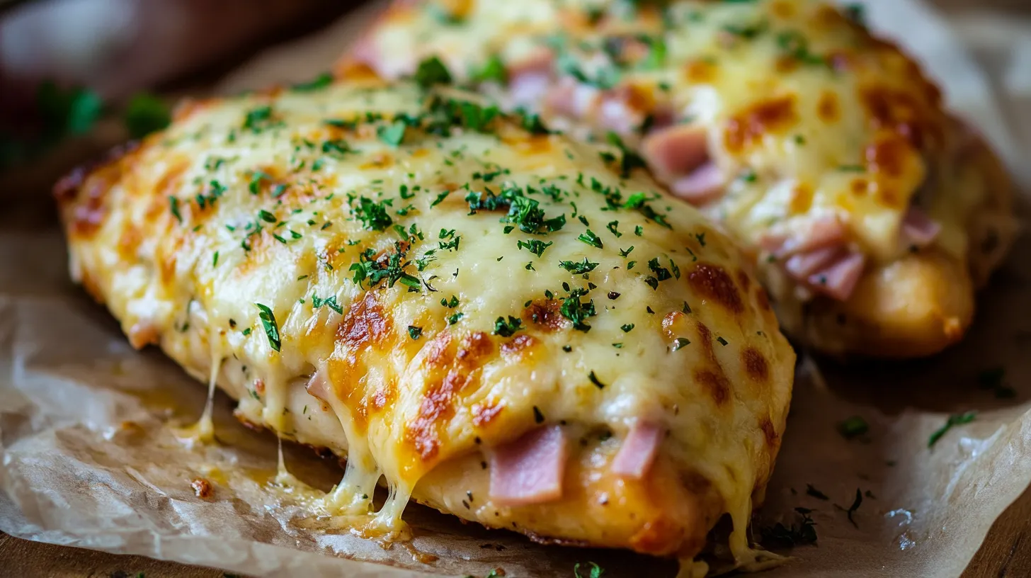 Filet de Poulet Farci au Fromage et Jambon