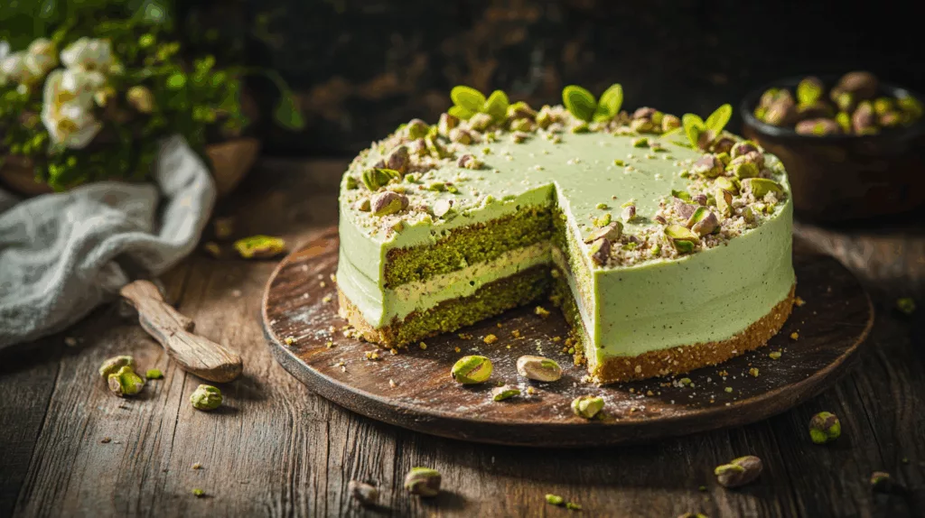 Cake à la Pistache