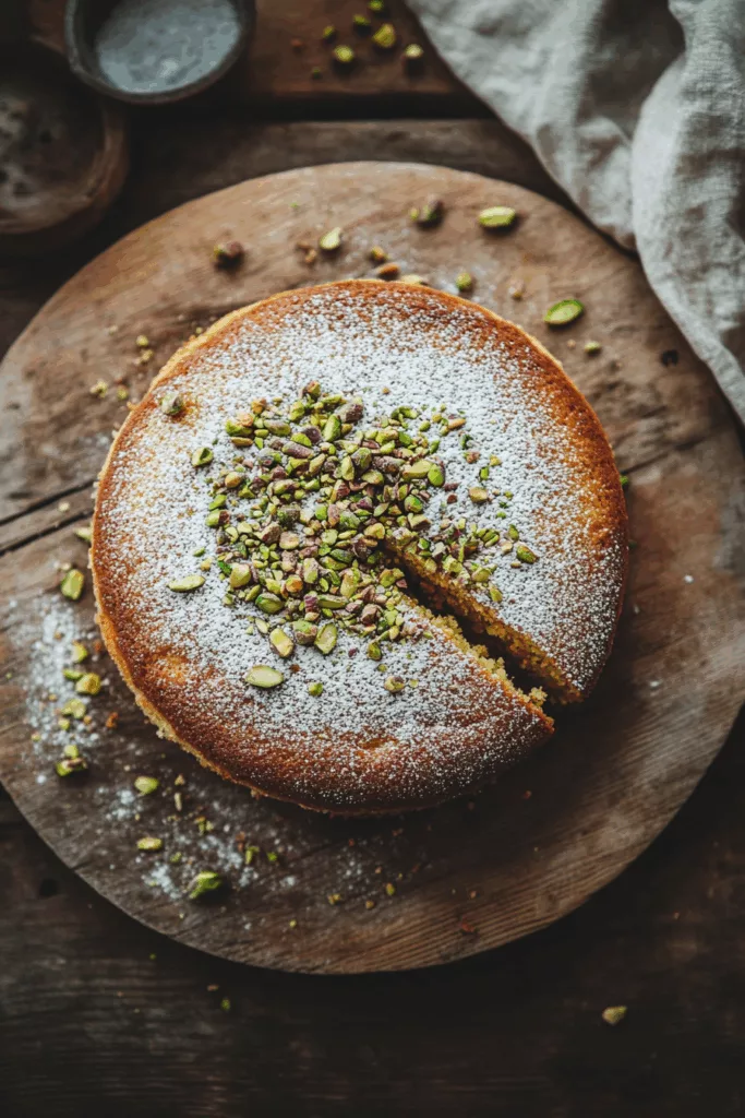 Cake à la Pistache