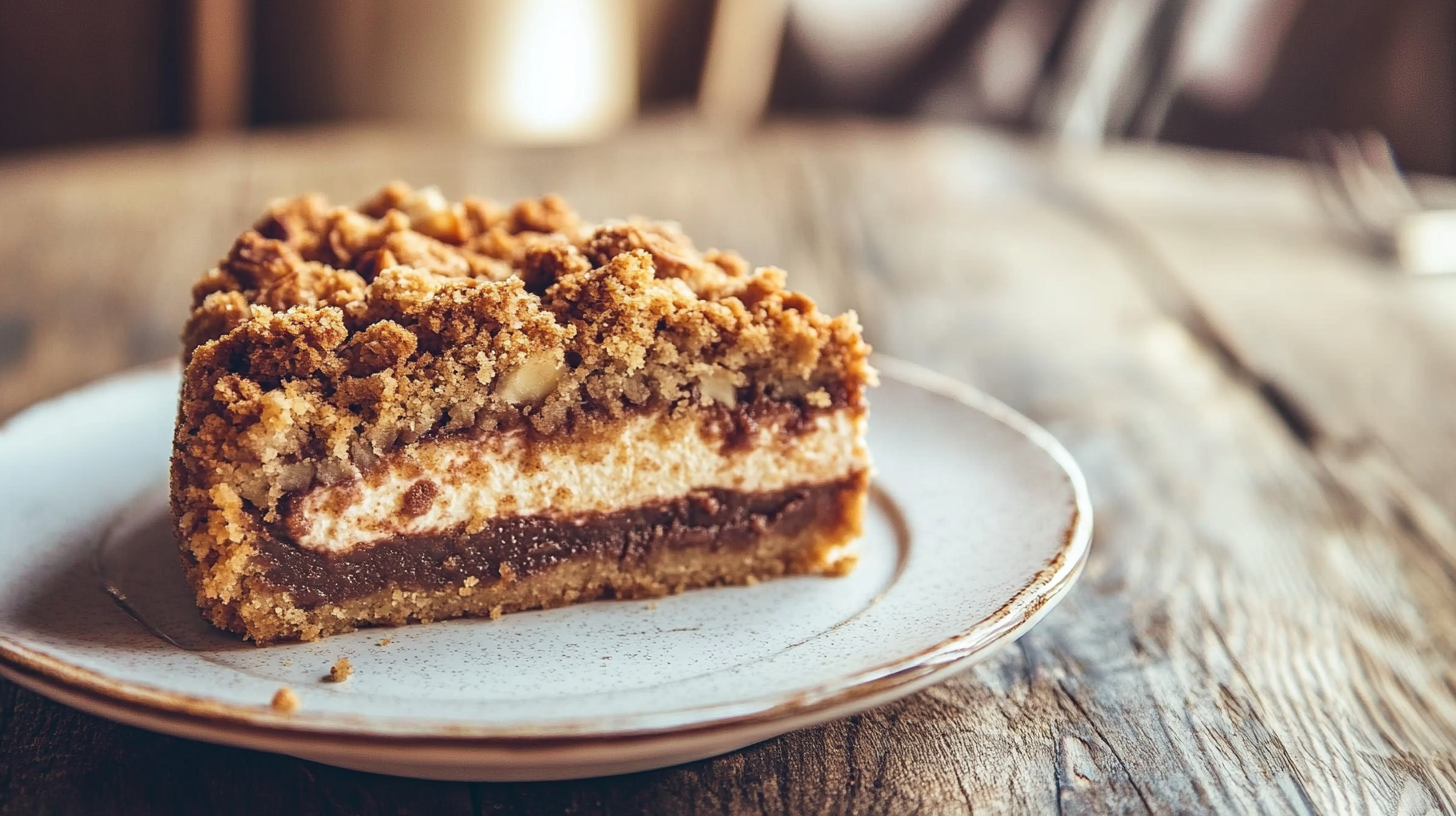 Gâteau Crumble au Nutella