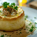 Vol-au-vent d'escargots au Riesling