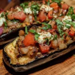 Recette rapide pour Aubergines Farcies à l'Extravagance 7 Aubergines Farcies à l'Extravagance