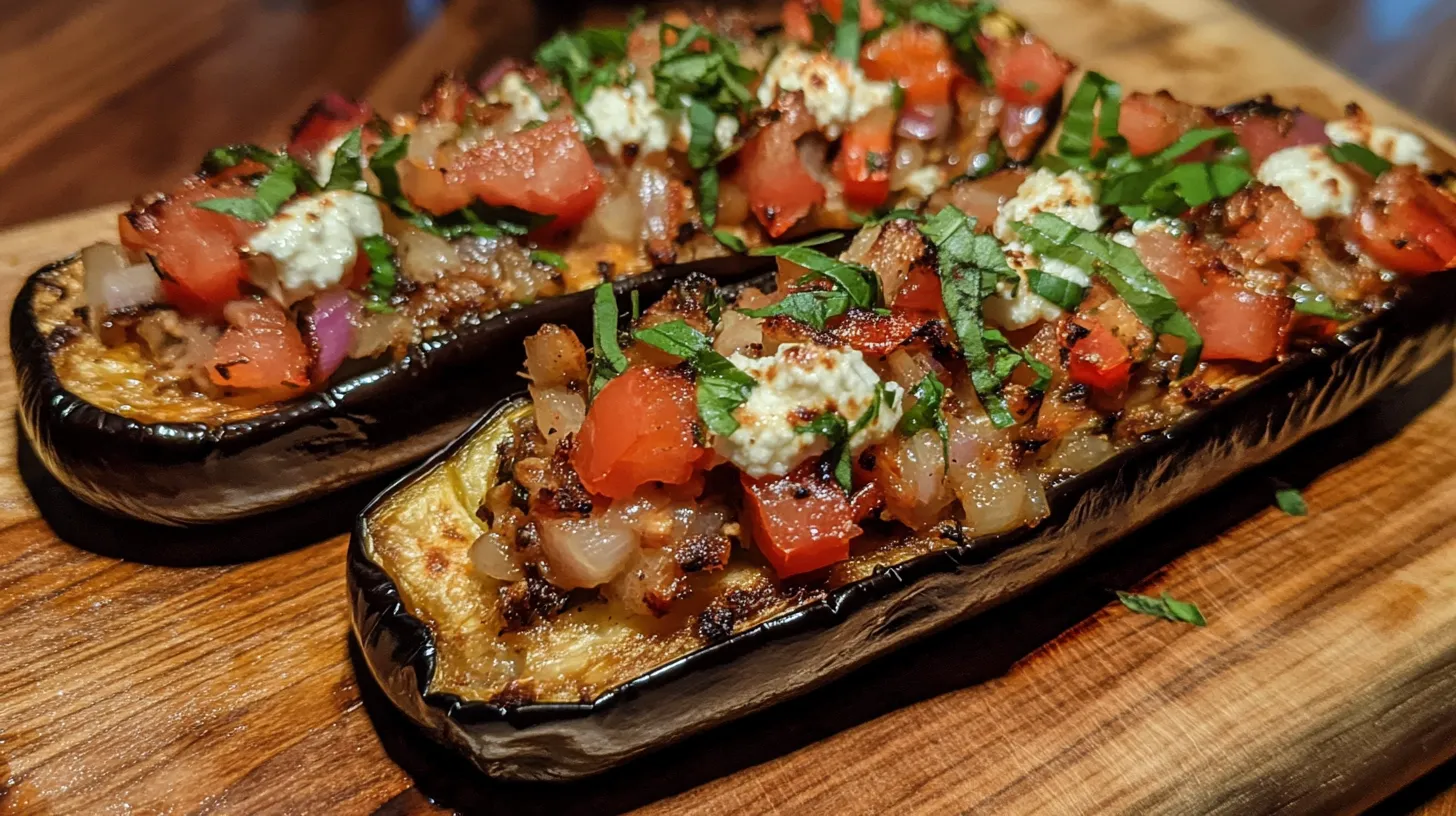 Aubergines Farcies à l'Extravagance