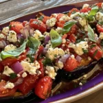 Aubergines Rôties à la Méditerranéenne