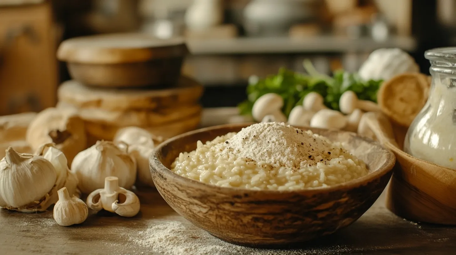 Risotto Poulet Champignon