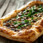 Tarte aux champignons