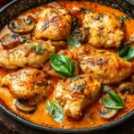 Blancs Poulet Creme Tomate