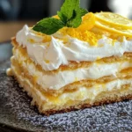 Charlotte au Citron Meringuée