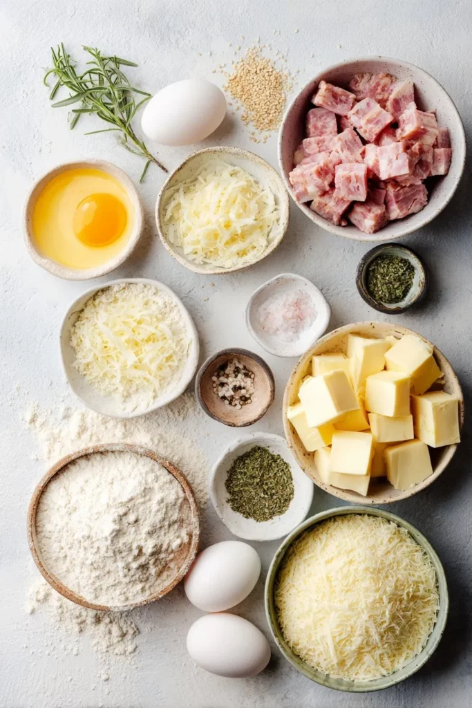 Cookies salés au parmesan et jambon: La recette facile en 5 étapes 6 Cookies salés au parmesan et jambon