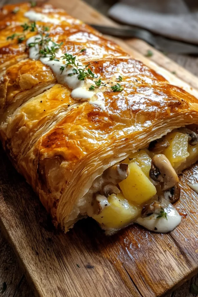 Feuilleté Poulet Pomme de Terre​