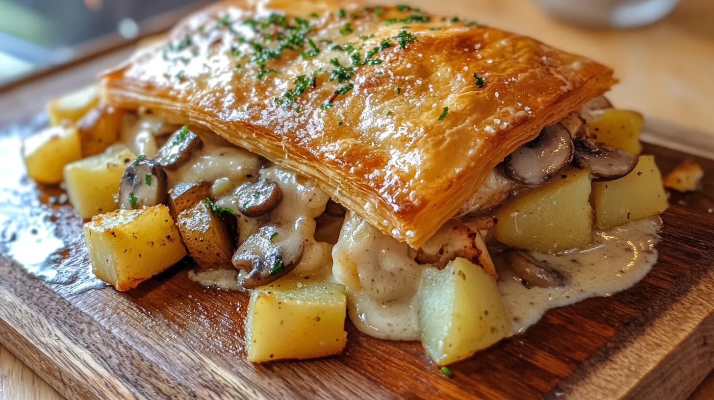 Feuilleté Poulet Pomme de Terre​