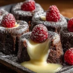 Fondants Chocolat Lait Coeur Blanc