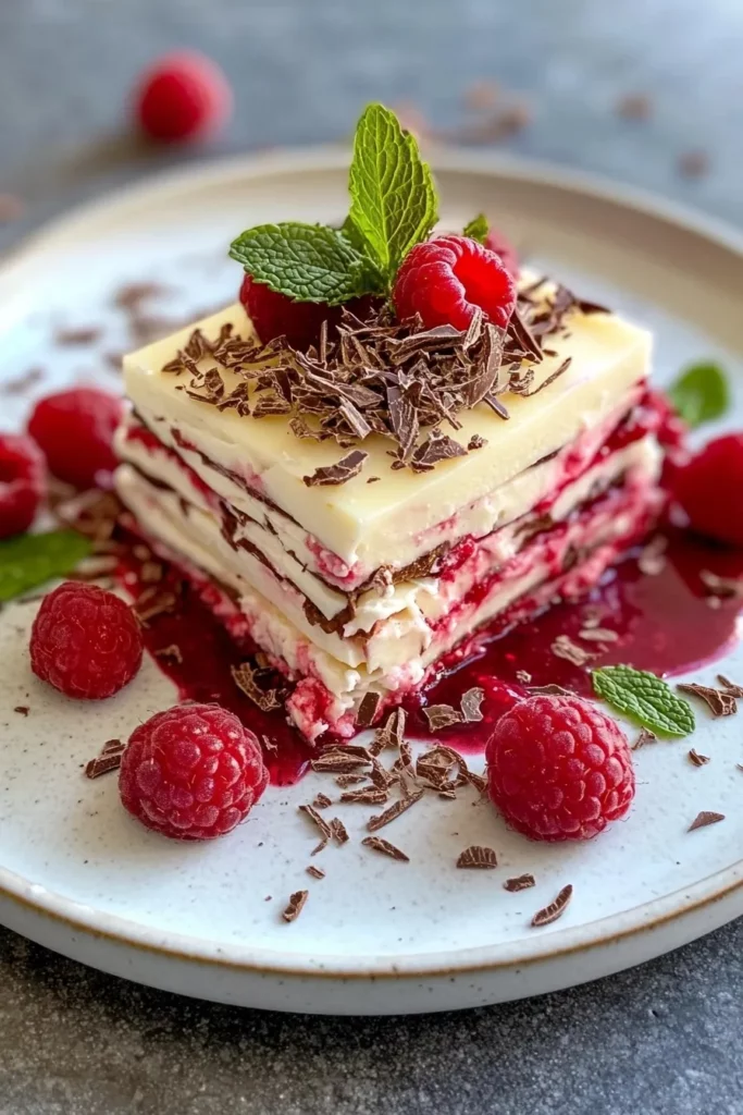 Lasagne Chocolat Blanc Framboise: Comment préparer ce délicieux dessert? 7 Lasagne Chocolat Blanc Framboise