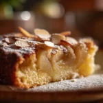 Moelleux aux Amandes et Compote de Pommes