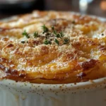 Pomme de Terre Gratinée au Parmesan