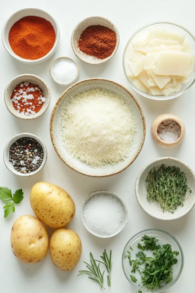 Pomme de Terre au Four au Parmesan: La Recette Facile 6 Pomme de Terre au Four au Parmesan