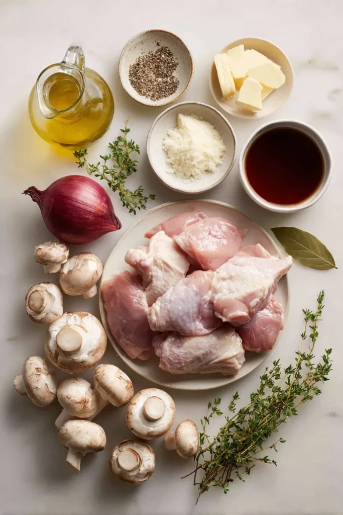 Recette Poulet Porto Champignons: Comment préparer ce délicieux plat en 30 minutes ? 6 Recette Poulet Porto Champignons